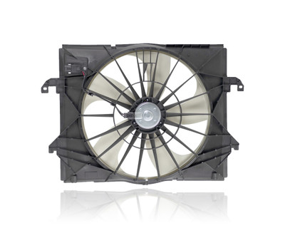 Dual Radiator and Condenser Fan Assembly For CH3115164 09-12 Dodge RAM Pickup 3.7L V6 (Exclude Megacab) - Without Fan Control Module