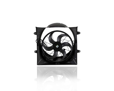 Dual Radiator and Condenser Fan Assembly For CH3115110 99-03 Jeep Grand Cherokee 4.0L, 99-00 4.7L Without Towing Package - With Shroud Dual Radiator and Condenser Fan Assembly For CH3115110 99-03 Jeep Grand Cherokee 4.0L, 99-00 4.7L Without Towing Package - With Shroud