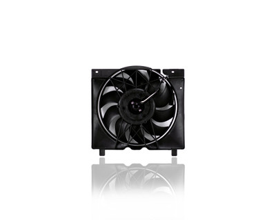 Dual Radiator and Condenser Fan Assembly For 52079444AB 95-96 Jeep Cherokee 6 Cylinder-Inline
