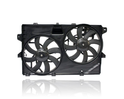 Dual Radiator and Condenser Fan Assembly For FO3115175 07-09 Ford Edge Lincoln MKX - With Tow Package Dual Radiator and Condenser Fan Assembly For FO3115175 07-09 Ford Edge Lincoln MKX - With Tow Package