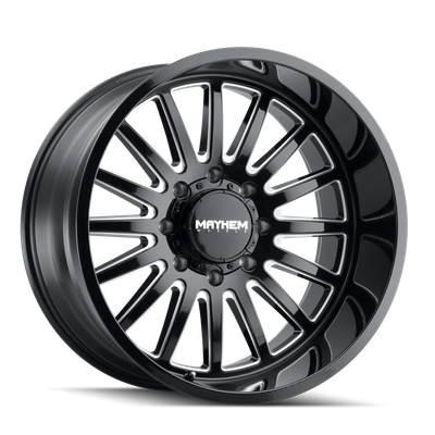 Utopia - 20in, Gloss Black Milled, 20X9, 6x139.7, 18mm, 729419155353, 729419155353