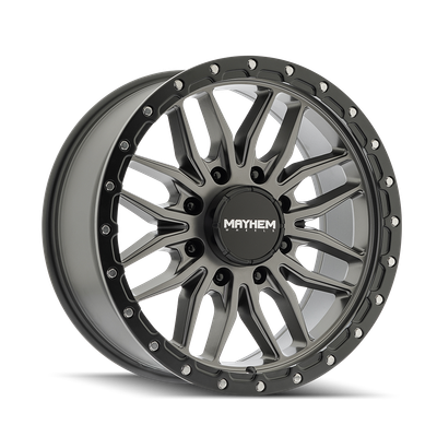 Vector - 17in, Matte Gunmetal Black Lip, 17X9, 8x170, 18mm, 729419195526, 729419195526