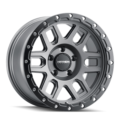 Delta - 17in, Matte Gunmetal, 17X9, 6x139.7, -12mm, 729419158927, 729419158927