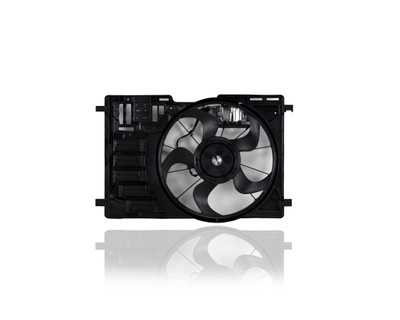 Dual Radiator and Condenser Fan Assembly For FO3115188 13-15 Ford Escape 2.0L Turbo - With Fan Control Module Dual Radiator and Condenser Fan Assembly For FO3115188 13-15 Ford Escape 2.0L Turbo - With Fan Control Module