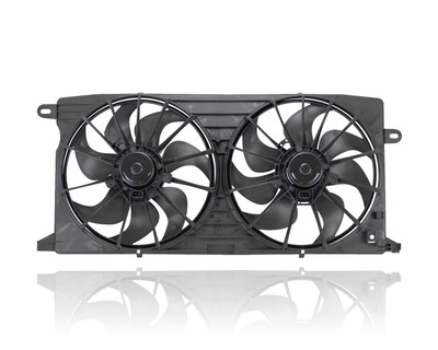 Dual Radiator and Condenser Fan Assembly For GM3115119 00-05 Buick Le Sabre, 00-05 Bonneville (Exclude GXP)
