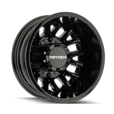 Cogent Dually - 17in, Gloss Black, 17X6.5, 8x210, -142mm, 729419187651, 729419187651