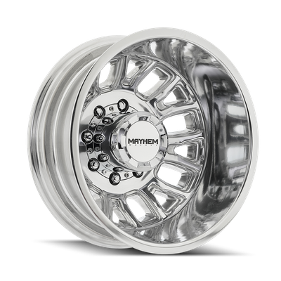 Cogent Dually - 17in, Polished, 17X6.5, 8x165.1, -142mm, 729419187712, 729419187712