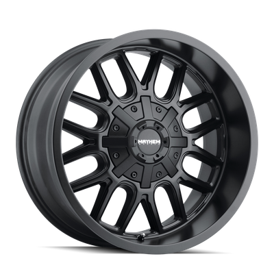 Cogent - 20in, Matte Black, 20X9, 8x165.1, 0mm, 729419190439, 729419190439