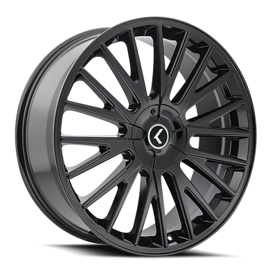 Double Down - 18in, Gloss Black, 18X8, 5x108/5x114.3, 40mm, 729419172664, 729419172664