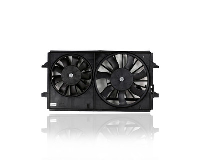 Dual Radiator and Condenser Fan Assembly For GM3115208 07-09 Chevrolet Malibu 3.5L, 08-10 Malibu 3.6L, 07-07 Malibu Maxx 3.5L