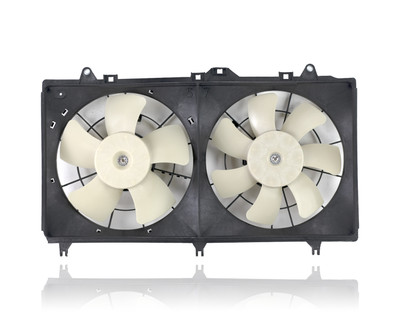 Dual Radiator and Condenser Fan Assembly For GM3115245 12-15 Chevrolet Camaro Convertible 6.2L Dual Radiator and Condenser Fan Assembly For GM3115245 12-15 Chevrolet Camaro Convertible 6.2L