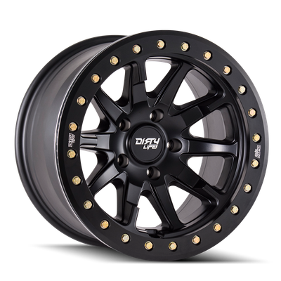 Dt-2 - 20in, Satin Black, 20X9, 5x139.7, 12mm, 729419111564, 729419111564