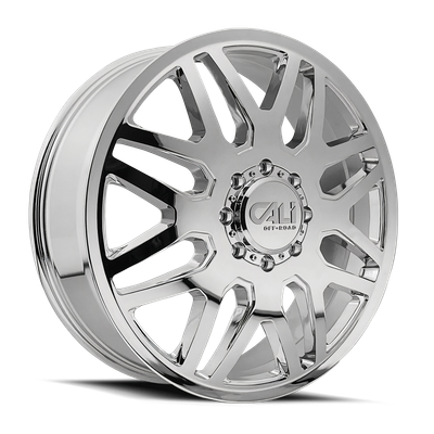 Invader Dually - 22in, Chrome, 22X8.25, 8x200, 115mm, 729419171698, 729419171698