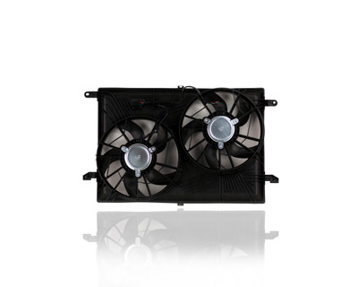 Dual Radiator and Condenser Fan Assembly For GM3115219 08-17 Buick Enclave, 09-17 Chevrolet Traverse, 07-17 GMC Acadia, 07-10 Outlook