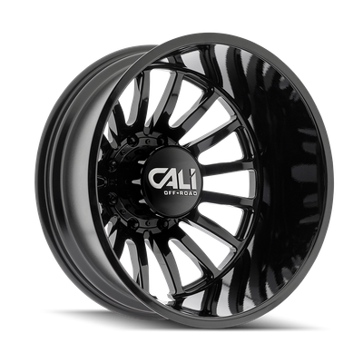 Summit Dually - 22in, Gloss Black, 22X8.25, 8x210, -232mm, 729419191849, 729419191849