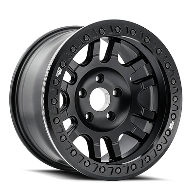 Canyon Race - 17in, Matte Black, 17X9, 5x127, -38mm, 729419172480, 729419172480