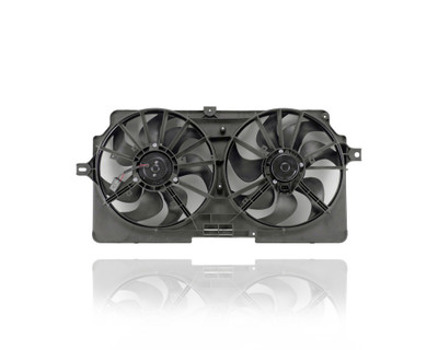 Dual Radiator and Condenser Fan Assembly For GM3115123 99-00 Oldsmobile Silhouette Pontiac Transport Chevrolet Venture - 12368634 Dual Radiator and Condenser Fan Assembly For GM3115123 99-00 Oldsmobile Silhouette Pontiac Transport Chevrolet Venture - 12368634