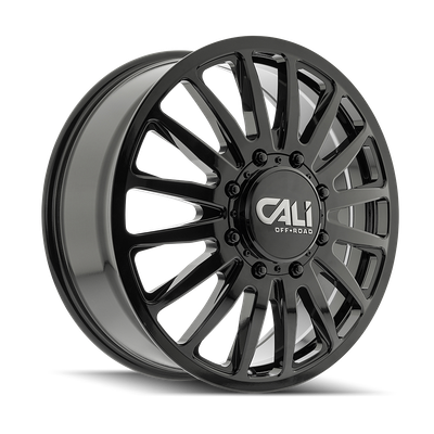 Summit Dually - 20in, Gloss Black, 20X8.25, 8x165.1, 115mm, 729419191948, 729419191948