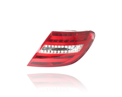 Tail Light Assembly For 2049060703 12-14 Mercedes-Benz C-Class Sedan, 12-15 Coupe - LED, Right Hand - Passenger Tail Light Assembly For 2049060703 12-14 Mercedes-Benz C-Class Sedan, 12-15 Coupe - LED, Right Hand - Passenger