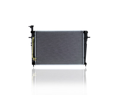 Radiator For 13077 07-09 Hyundai Tucson 2.0L Automatic With Manual-AC, 07-10 Kia Sportage 2.0L - Plastic Tank, Aluminum Core Radiator For 13077 07-09 Hyundai Tucson 2.0L Automatic With Manual-AC, 07-10 Kia Sportage 2.0L - Plastic Tank, Aluminum Core