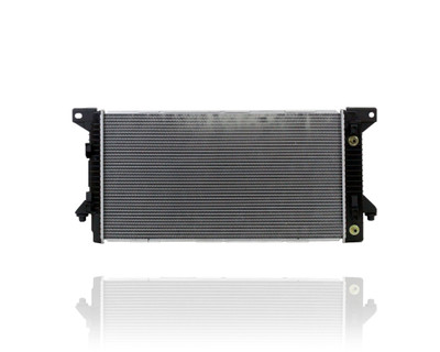 Radiator For 13229 11-14 Ford F-150 3.5L Turbo V6 - Super Cooling, Plastic Tank, Aluminum Core, 1-Row