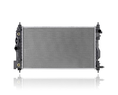 Radiator For 13325 12-17 Buick Verano 2.4L, 13-15 2.0L Automatic - With Transmission Oil Cooler, Plastic Tank, Aluminum Core, 1-Row Radiator For 13325 12-17 Buick Verano 2.4L, 13-15 2.0L Automatic - With Transmission Oil Cooler, Plastic Tank, Aluminum Core, 1-Row