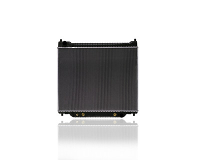 Radiator For 1725 95-98 Ford Pickup Bronco F-Series F-250 Automatic 7.3L Diesel - Plastic Tank, Aluminum Core Radiator For 1725 95-98 Ford Pickup Bronco F-Series F-250 Automatic 7.3L Diesel - Plastic Tank, Aluminum Core