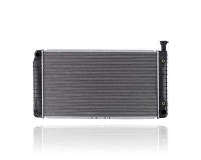 Radiator For 2044 96-02 Chevrolet GMC Express Savana Van Automatic 4.3/5.0/5.7L - With Engine Oil Cooler, Plastic Tank, Aluminum Core, 1-Row