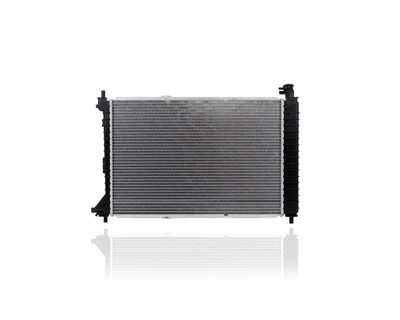 Radiator For 2138 97-04 Ford Mustang V6 3.8/3.9L - Plastic Tank, Aluminum Core, 1-Row Radiator For 2138 97-04 Ford Mustang V6 3.8/3.9L - Plastic Tank, Aluminum Core, 1-Row