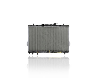 Radiator For 2387 01-06 Hyundai Elantra, 03-08 Tiburon 2.0/2.7L - Plastic Tank, Aluminum Core, 1-Row