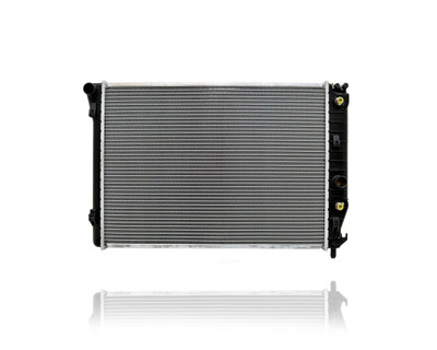 Radiator For 2611 01-04 Chevrolet Corvette - With Quickconnect Fittings, Plastic Tank, Aluminum Core, 1-Row Radiator For 2611 01-04 Chevrolet Corvette - With Quickconnect Fittings, Plastic Tank, Aluminum Core, 1-Row
