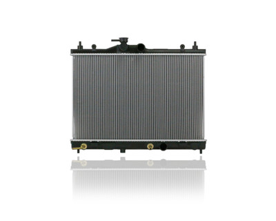 Radiator For 2981 07-12 Nissan Versa Sedan/Hatchback Without Variable Transmission - With Transmission Oil Cooler, Plastic Tank, Aluminum Core Radiator For 2981 07-12 Nissan Versa Sedan/Hatchback Without Variable Transmission - With Transmission Oil Cooler, Plastic Tank, Aluminum Core