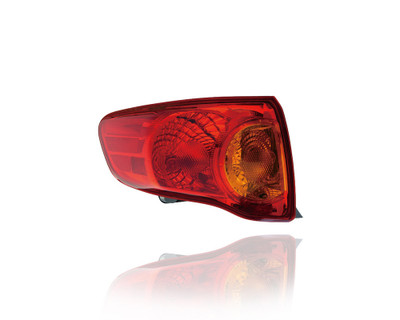 Tail Light Assembly For 8156002460 09-10 Toyota Corolla (USA-Build Only) - Outer, Left Hand - Driver