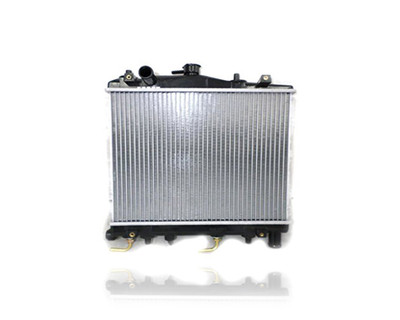 Radiator For 263 88-93 Ford Festiva Automatic Transmission 4Cy 1.3L - Plastic Tank Aluminum Core, Without Sensor Radiator For 263 88-93 Ford Festiva Automatic Transmission 4Cy 1.3L - Plastic Tank Aluminum Core, Without Sensor