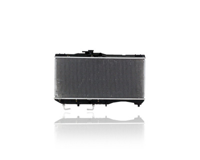Radiator For 024 89-90 Toyota Tercel Automatic Transmission 4Cy 1.5L Without EFI/EZ - Plastic Tank/Aluminum Core, 1-Row Radiator For 024 89-90 Toyota Tercel Automatic Transmission 4Cy 1.5L Without EFI/EZ - Plastic Tank/Aluminum Core, 1-Row