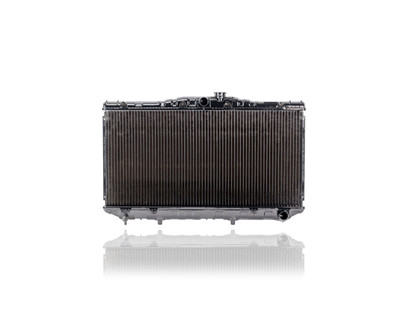 Radiator For 173 83-86 Toyota Camry Manual Transmission 4Cy 2.0L - Plastic Tank Brass Core, 1-Row