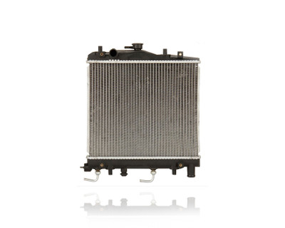 Radiator For 88-93 Ford Festiva Automatic 4Cy 1.3L - Plastic Tank Brass Core - 2-Row - F1BZ8005A Radiator For 88-93 Ford Festiva Automatic 4Cy 1.3L - Plastic Tank Brass Core - 2-Row - F1BZ8005A