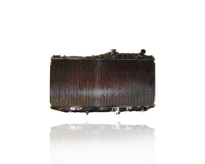 Radiator For 88-91 Toyota Camry Manual Transmission V6 2.5L (Japan Build Only) - Plastic Tank Brass Core, 2-Row - 1640062020 Radiator For 88-91 Toyota Camry Manual Transmission V6 2.5L (Japan Build Only) - Plastic Tank Brass Core, 2-Row - 1640062020