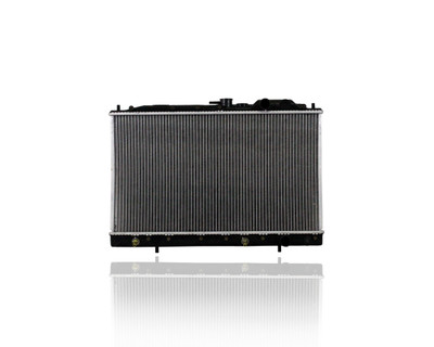 Radiator For 89-93 Mitsubishi Galant Automatic Transmission 4Cy 2.0L AWD Without Turbo - Plastic Tank Brass Core, 2-Row - MB660472 Radiator For 89-93 Mitsubishi Galant Automatic Transmission 4Cy 2.0L AWD Without Turbo - Plastic Tank Brass Core, 2-Row - MB660472
