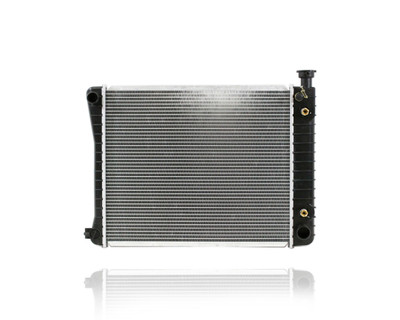 Radiator For 619 88-93 Chevrolet Pickup GMC Pickup C/K-Series V6 4.3L Manual Transmission - Without Engine Oil Cooler, Plastic Tank Aluminum Core, 1-Row Radiator For 619 88-93 Chevrolet Pickup GMC Pickup C/K-Series V6 4.3L Manual Transmission - Without Engine Oil Cooler, Plastic Tank Aluminum Core, 1-Row