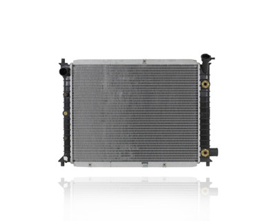 Radiator For 91-02 Ford Escort Tracer Automatic Transmission 4Cy 1.8/1.9/2.0L - Plastic Tank Aluminum Core -1-Row, With Sensor Plug - F5CZ8005A Radiator For 91-02 Ford Escort Tracer Automatic Transmission 4Cy 1.8/1.9/2.0L - Plastic Tank Aluminum Core -1-Row, With Sensor Plug - F5CZ8005A