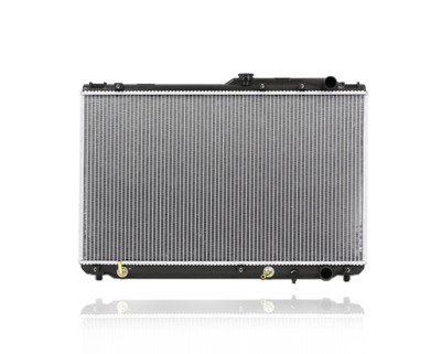 Radiator For 92-93 Toyota Camry Lexus ES300 Automatic V6 3.0L - Plastic Tank Aluminum Core - 1-Row - 1640062150