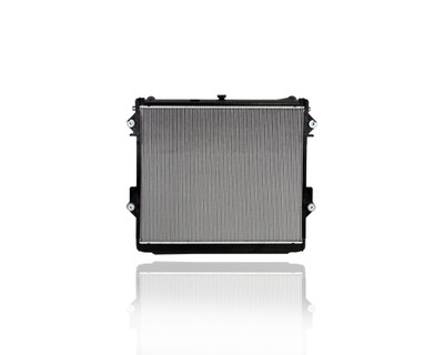 Radiator For 13080 08-20 Lexus LX 570, 08-20 Toyota Land Cruiser Automatic V8 5.7L - Plastic Tank Aluminum Core - 1640050383 2-Row