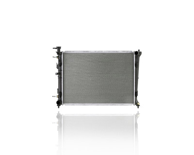 Radiator For 13132 10-13 Kia Forte Sedan, 10-13 Koup 4Cy 2.0/2.4L - With Transmission Oil Cooler, Plastic Tank Aluminum Core Radiator For 13132 10-13 Kia Forte Sedan, 10-13 Koup 4Cy 2.0/2.4L - With Transmission Oil Cooler, Plastic Tank Aluminum Core