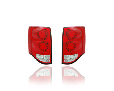 Tail Light Assembly For CH2801199; CH2800199 11-20 Dodge Grand Caravan - Pair Left and Right, CAPA