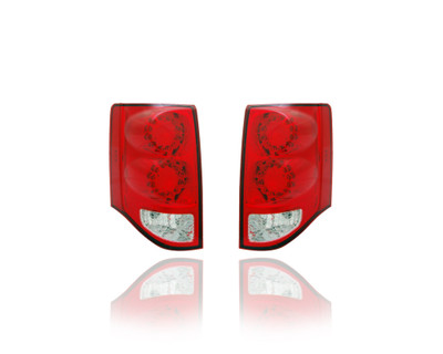 Tail Light Assembly For CH2801199; CH2800199 11-20 Dodge Grand Caravan - Pair Left and Right, NSF