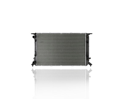 Radiator For 13280 10-17 Audi A5/S5 Coupe 2.0L Manual Transmission, 09-16 A4/S4 2.0L Manual, 12-15 A6/S6 2.0L Gas, 15-18 Q3 - Without Oil Cooler, Plastic Tank Aluminum Core