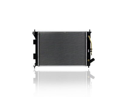 Radiator For 13333 12-13 Hyundai Elantra Sedan, 12-13 Kia Soul 1.6/2.0L, 14-14 Forte Sedan/Koup Forte5 - Plastic Tank Aluminum Core, With Transmission Oil Cooler Radiator For 13333 12-13 Hyundai Elantra Sedan, 12-13 Kia Soul 1.6/2.0L, 14-14 Forte Sedan/Koup Forte5 - Plastic Tank Aluminum Core, With Transmission Oil Cooler