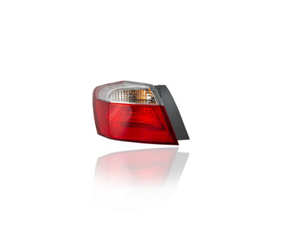 Tail Light Assembly For 13-15 Honda Accord-Sedan EX/LX/Sport - Non-LED, On Body, Left Hand Driver, NSF-Certified - 33550T2AA01