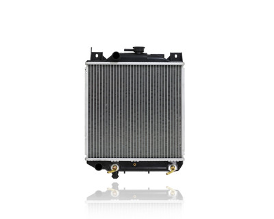 Radiator For 1444 89-91 Suzuki Swift Automatic 4Cy 1.3L - Plastic Tank Aluminum Core Radiator For 1444 89-91 Suzuki Swift Automatic 4Cy 1.3L - Plastic Tank Aluminum Core